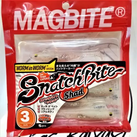 Snatch Bite Shad de Magbite 3" Color 05