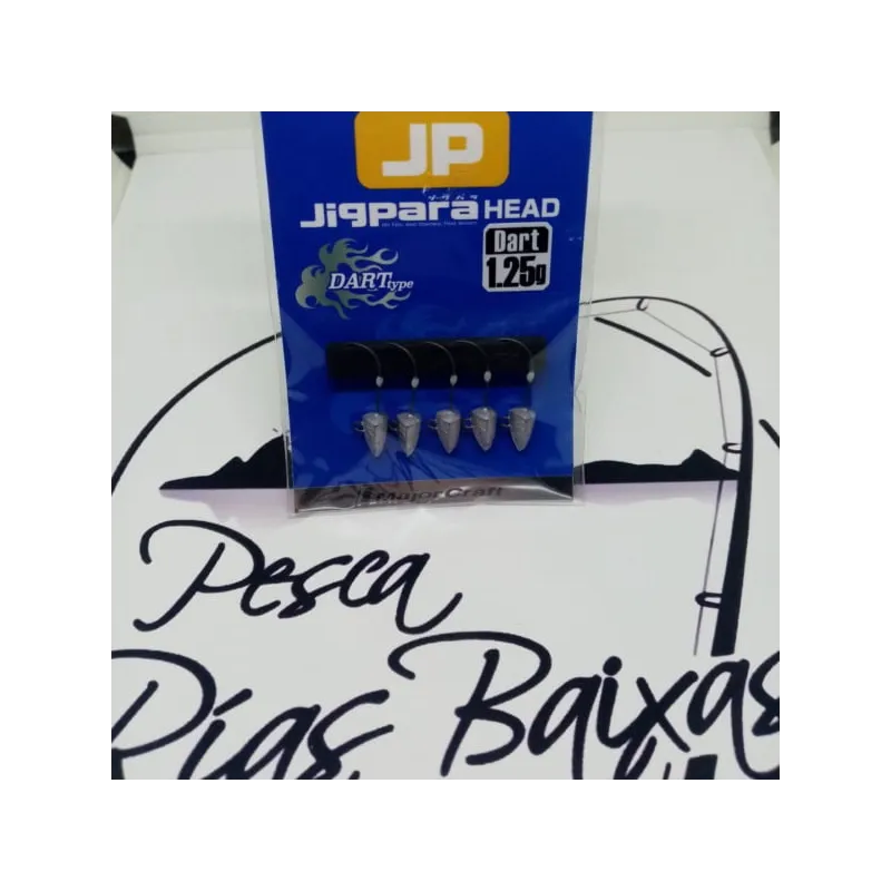 Jigpara Head de Major Craft 1.25g 5 unidades
