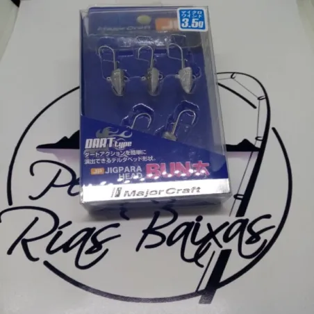 Jigpara Head de Major Craft 3.5g 5 unidades
