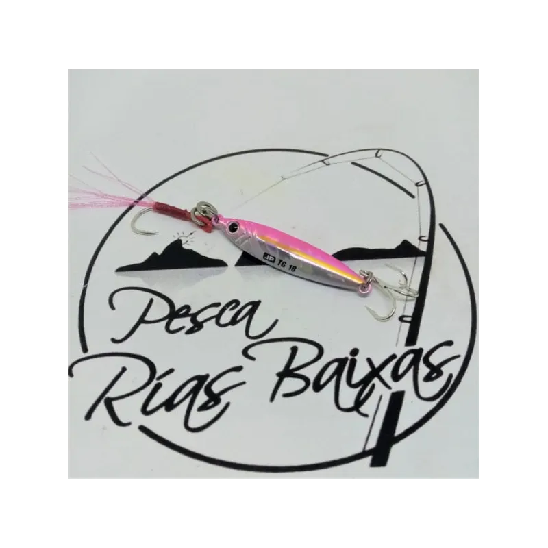 Major Craft Jigpara Tungsten 18 Gr. Color Pink