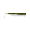 Vinilo Black Minnow 140mm Color Kaki 3 Cuerpos