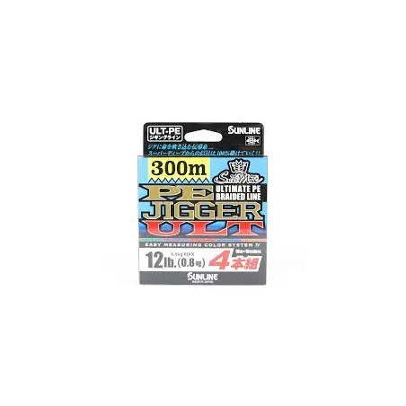 Sunline PE Jigger ULT X4 PE0.8 300m