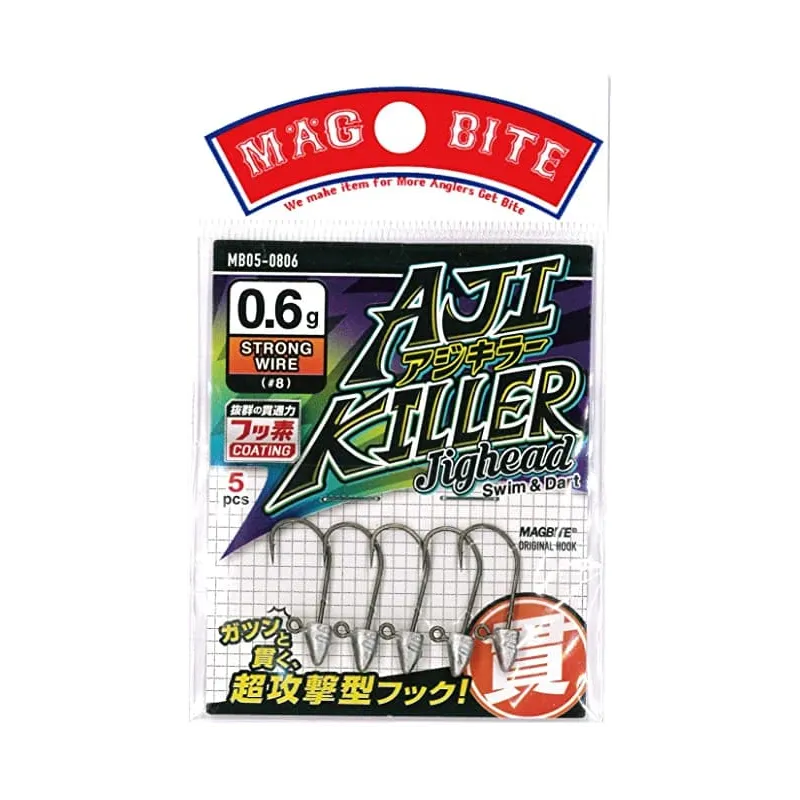 Magbite Aji Killer Jighead - 0.6g