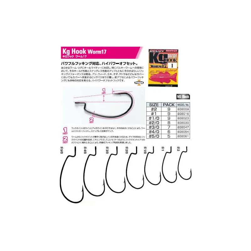 Anzuelos Texas Decoy Worm 17