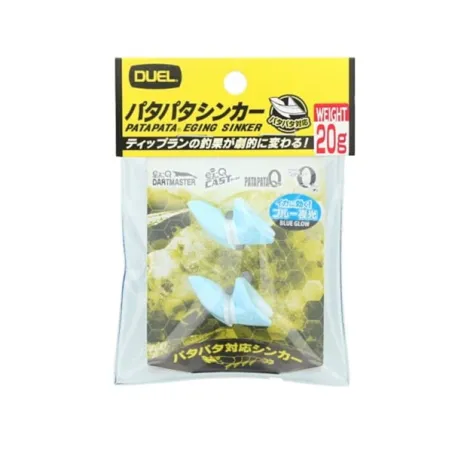 Duel PataPata Eging Sinker 20g Blue Glow