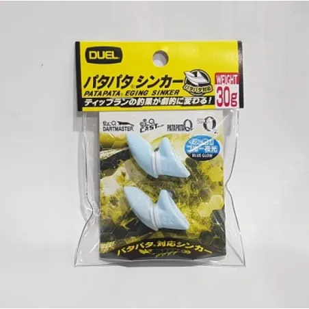 Duel PataPata Eging Sinker 30g Blue Glow