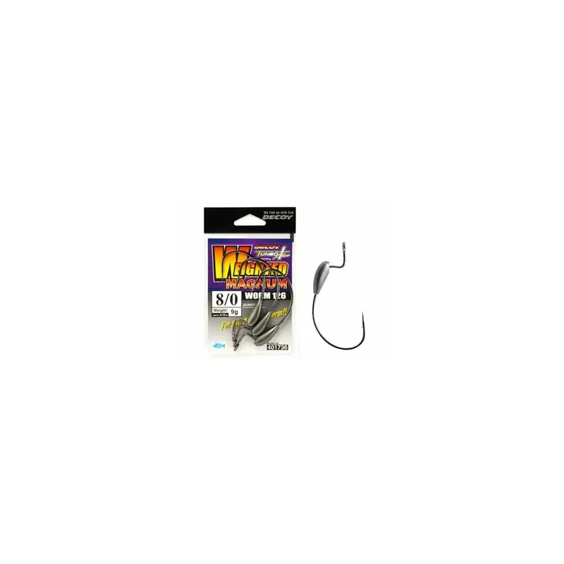 Anzuelos Decoy Worm 126 Weighted Magnum