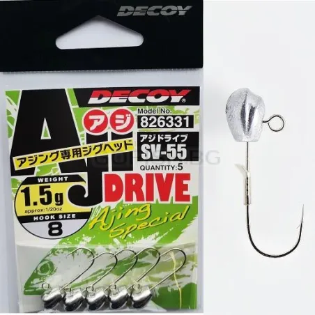 Decoy SV-55 Aji Drive 1.5g