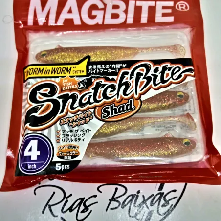 Snatch Bite Shad de Magbite - 4" 07