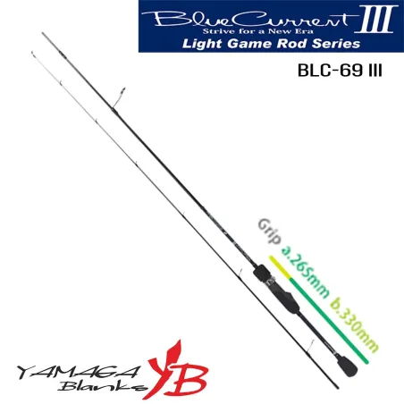 Yamaga Blanks Blue Current III 69