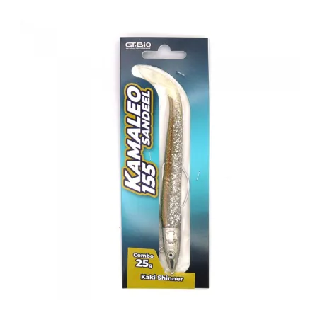Gt Bio Kamaleo Sandeel 155 - 25g Kaki Shinner
