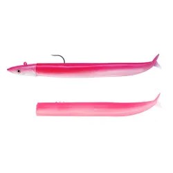 Combo Crazy Sandeel 220 60g - Fluo Pink
