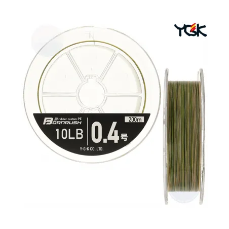 YGK Bornrush Rubber Custom WX8 - PE0.4