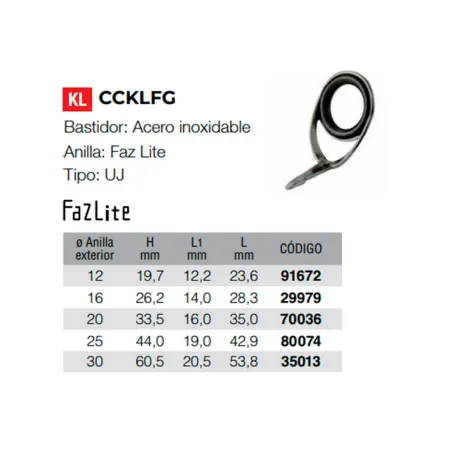 Anilla MonoPata Fuji - CCKLFG