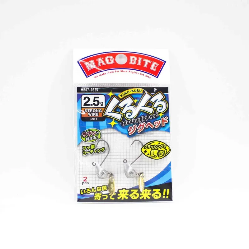 Magbite Kuru-Kuru Jig Head - 2.5g