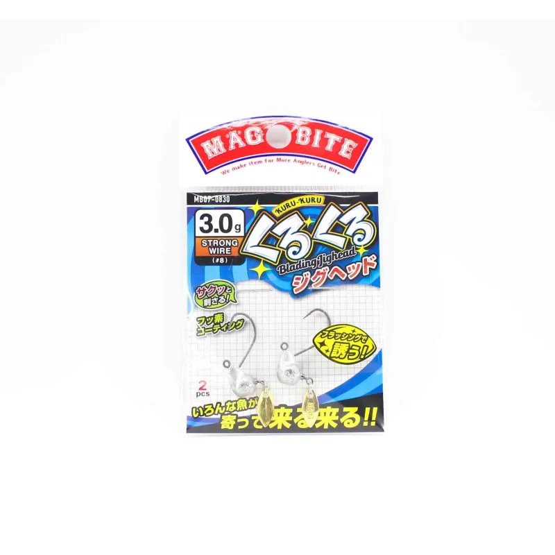 Magbite Kuru-Kuru Jig Head - 3.0g