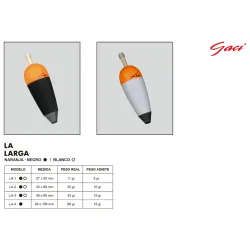 Boya Plomada Larga - Gaci