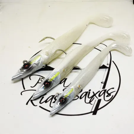 Savage Gear Sandeel V2 - Pearl Silver