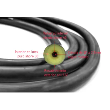 Goma a Metro Cressi Brown Pure -14mm