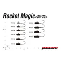 Cabezas Plomadas Decoy SV-70 Rocket Magic