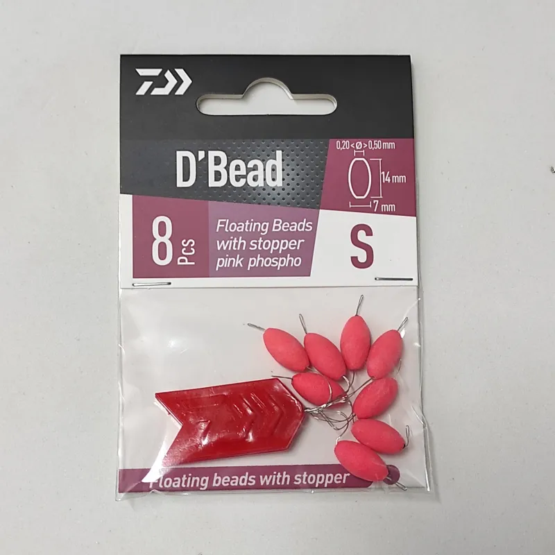 Perlas Flotantes Daiwa - Rosa Phospo