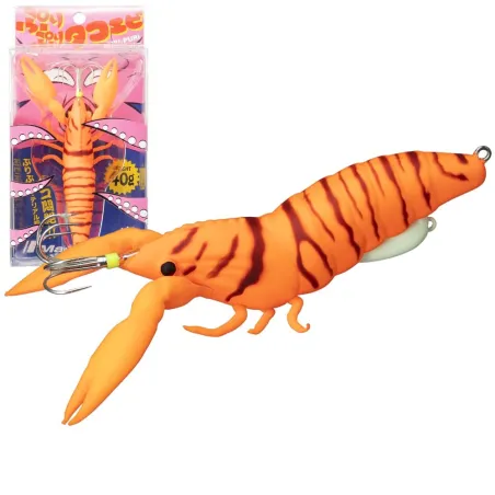 Major Craft Puri Puri Taco Ebi Jig - Mikan Ebi