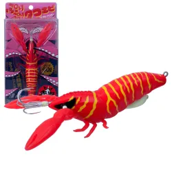 Major Craft Puri Puri Taco Ebi Jig - Akakage