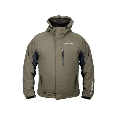 Chaqueta Shimano Rain Jacket Padded - Green