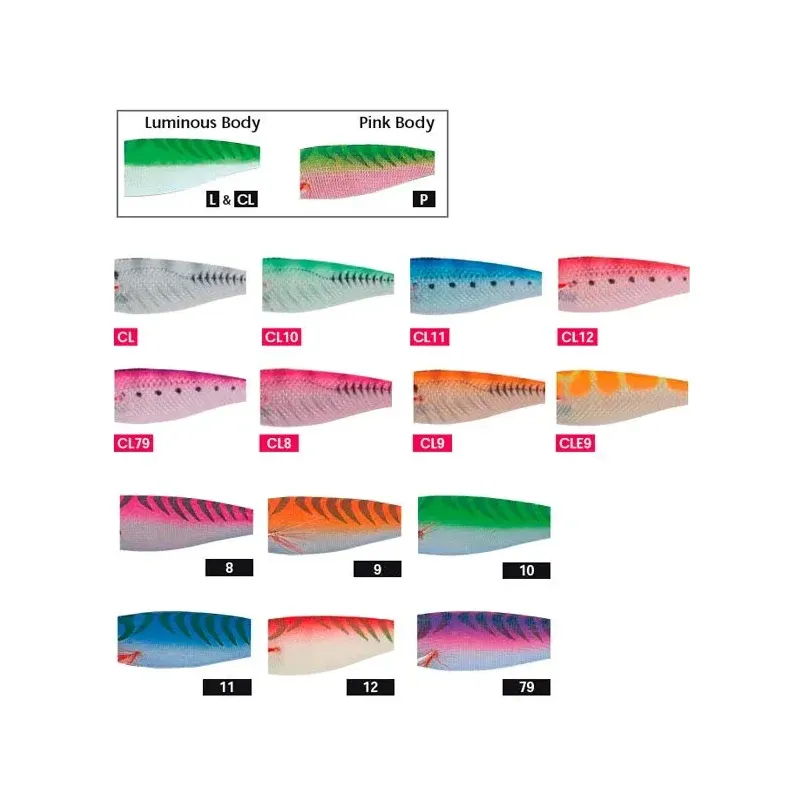 Squid Jig Ultra Cloth de Yo-Zuri S Color L8