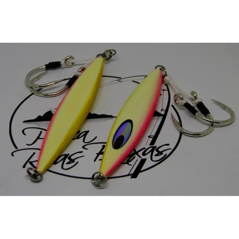 Saltiga SK Jig 140 Gr. Color Glow Pink