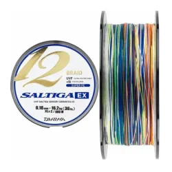 Saltiga 12 Braid EX 0.30 mm 600 m Multicolor