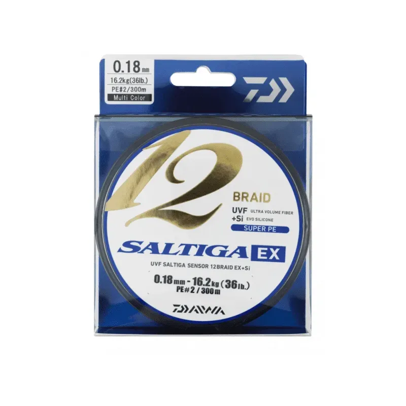 Saltiga 12 Braid EX 0.45 mm 300 m Multicolor