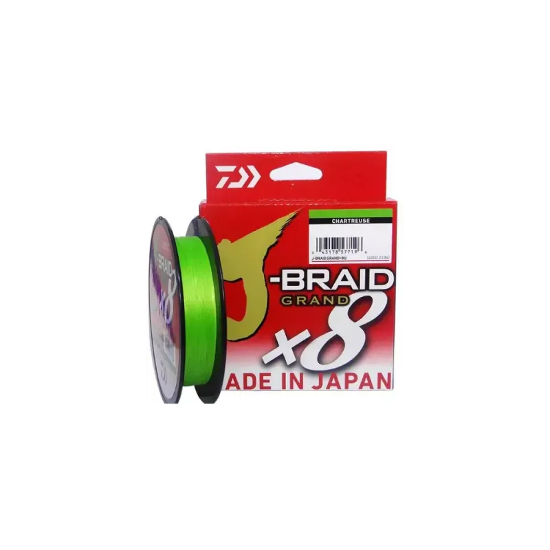 Daiwa J-Braid Grand X8 0.10mm - 135 m