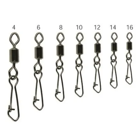 Rolling Negro Con Mosquetón Imperdible