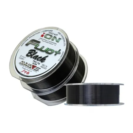 Hilo Awa Shima Ion Power Fluo+ Black 2x300m