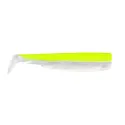 Vinilo Black Minnow 120mm Color Fluo Yellow 3 Cuerpos