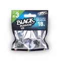 Cabezas 18G Black Minnow 120mm Color Kaki 2 Unidades