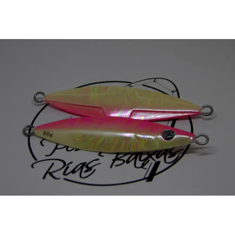 Jig D-Slow de Daiwa 80 Gr Color Pink Awabi