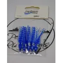 Pulpitos de Vinilo Azules 6cm 5 Unidades