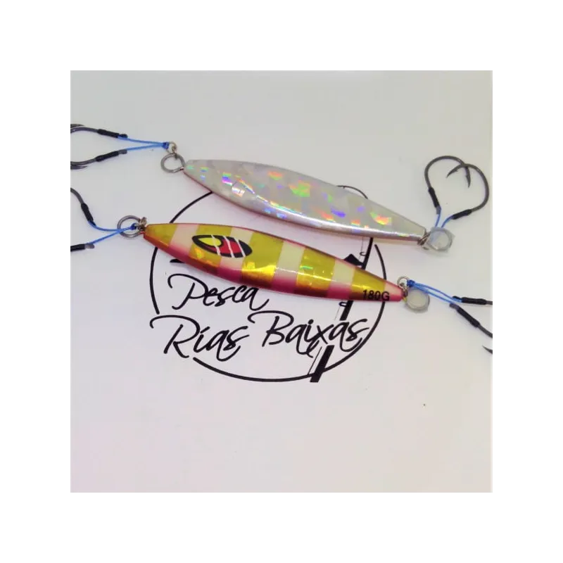 Jig Mr. Slow de Daiwa 180G Color Red Gold