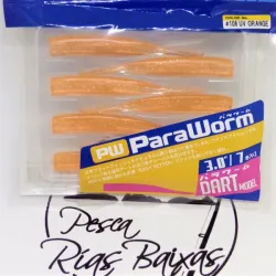 Vinilo Paraworm Dart De Major Craft UV Orange 3.0"
