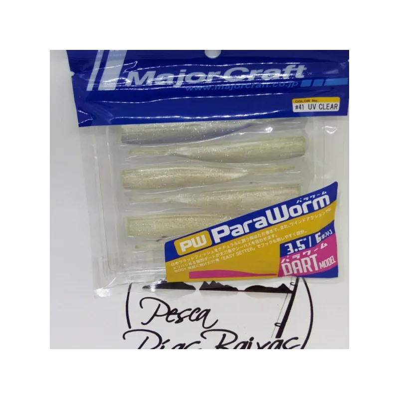 Vinilo Paraworm Dart De Major Craft UV Clear 3.5"