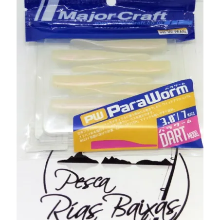 Vinilo Paraworm Dart De Major Craft UV Pearl 3.0"