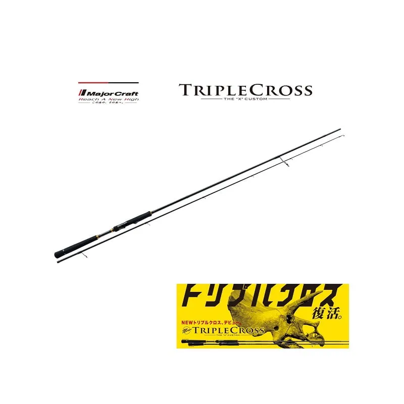 Major Craft Triple Cross-(TCX-762ML/S Hard Rock)