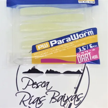 Vinilo Paraworm Dart De Major Craft All Glow 3.5"