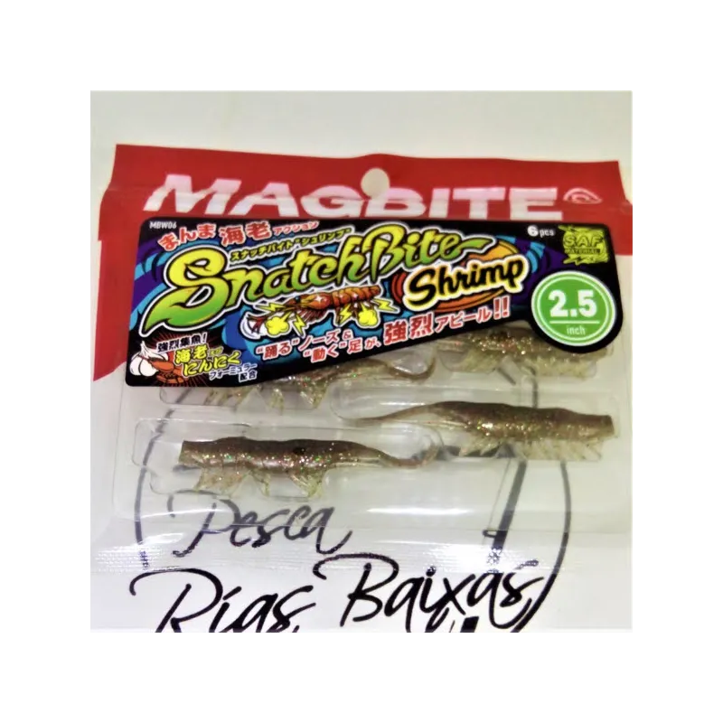Señuelo Magbite (Snatch Bite Shrimp  2.5 Color 06)