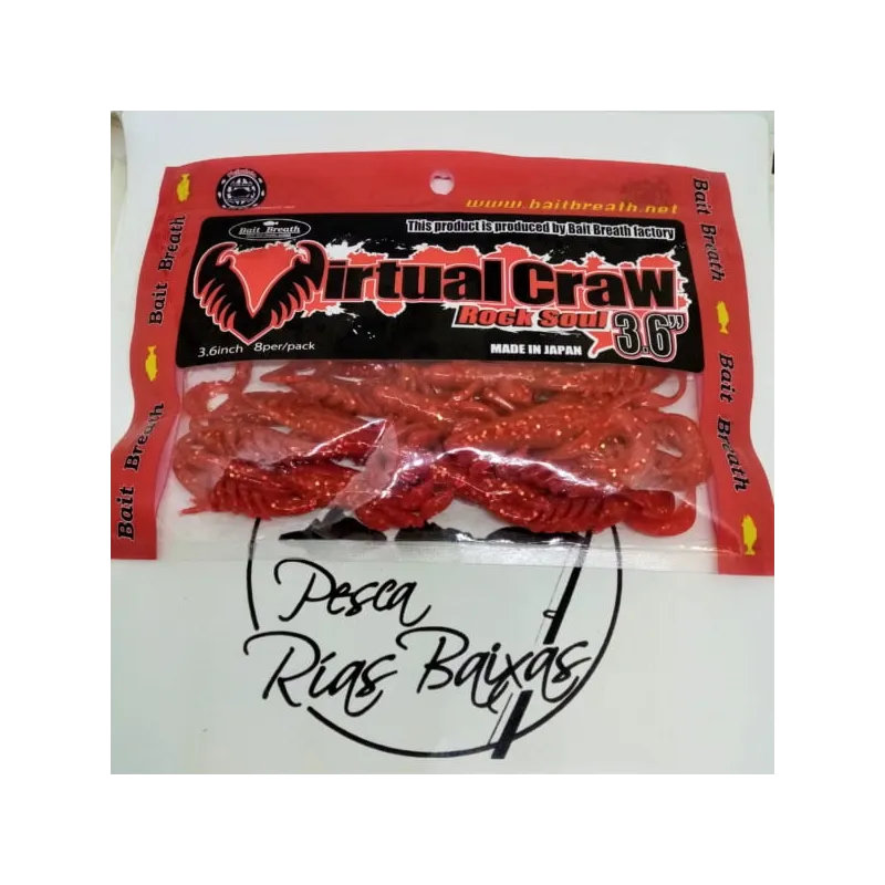 Virtual Craw 3.6" de Bait Breath S117