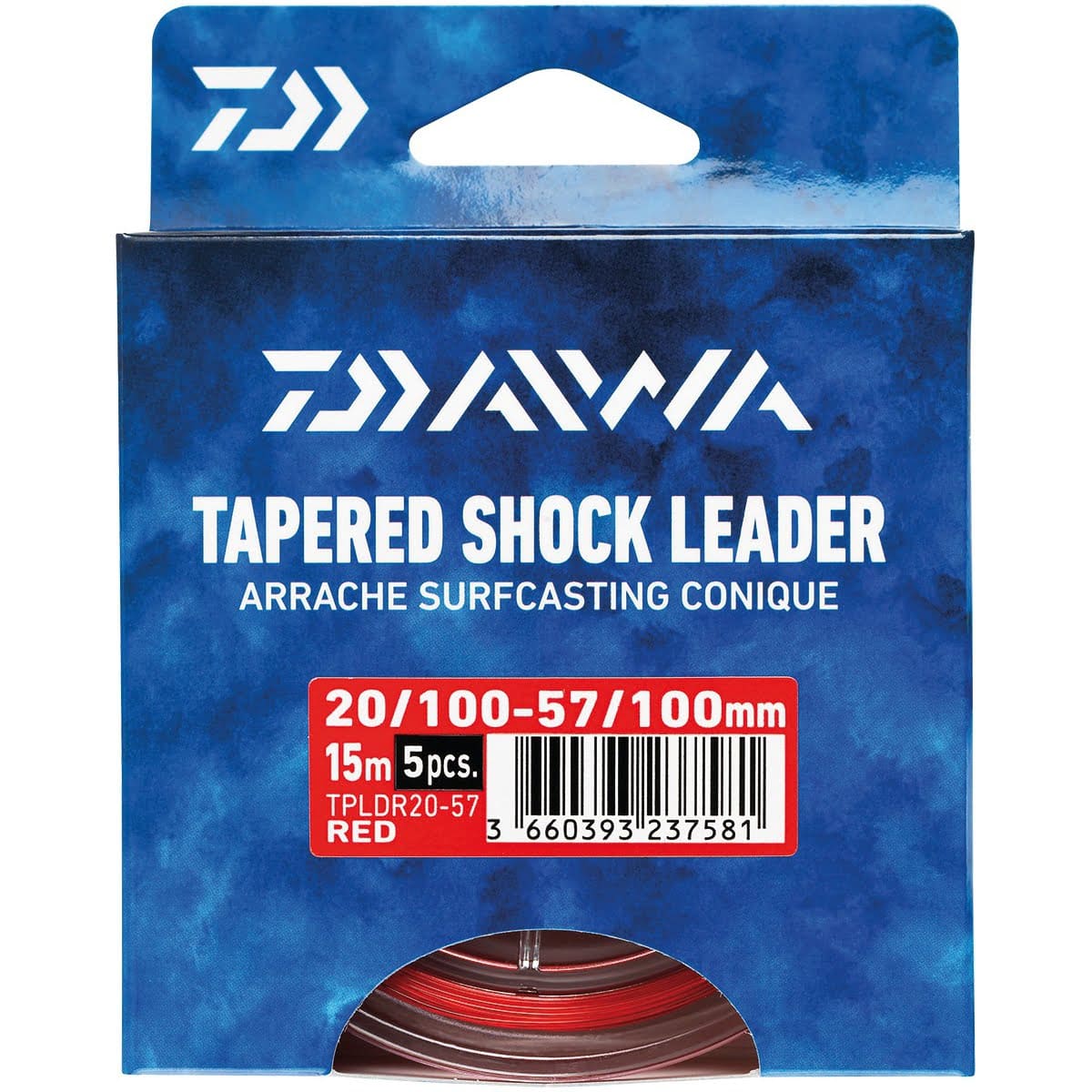 Puentes Cónicos Daiwa 15mx5unid Rojos Puentes Cónicos Daiwa 15mx5unid Rojos