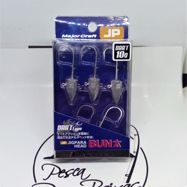Cabezas Darting Major Craft - 10g 5 unidades Cabezas Darting Major Craft -  10g 5 unidades - Imagen 2