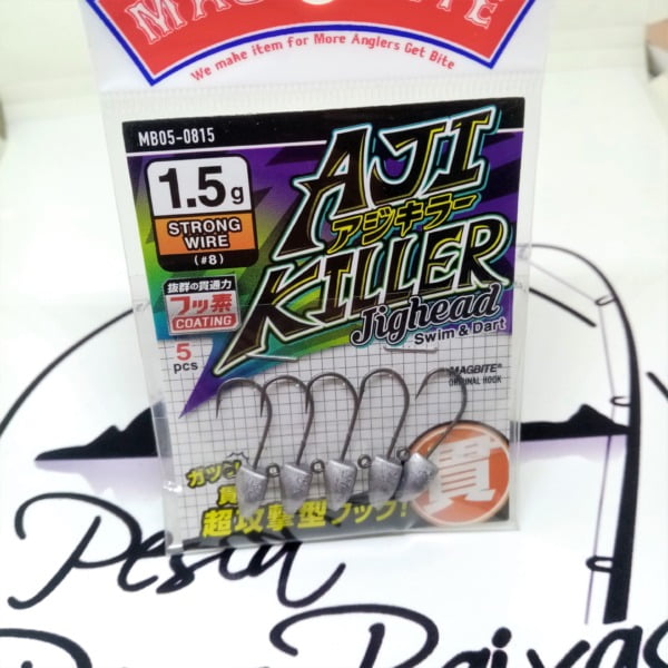 Magbite Aji Killer Jighead - 1.5g Magbite Aji Killer Jighead - 1.5g